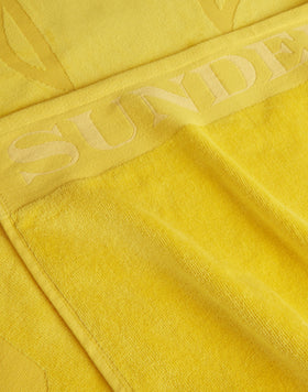 TELO MARE JACQUARD CON LOGO