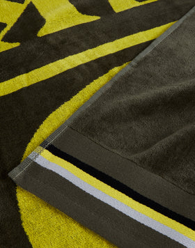 NEW CLASSIC - TELO MARE JACQUARD CON LOGO