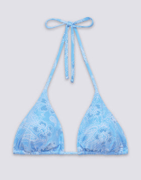 JENNIFER - HAUT DE BIKINI TRIANGLE MOTIF HIBI PAISLEY