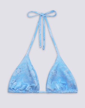 JENNIFER - HAUT DE BIKINI TRIANGLE MOTIF HIBI PAISLEY