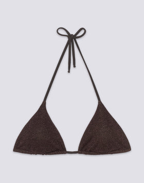 TOP DE BIKINI TRIANGULAR JENNIFER EN LUREX