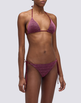TOP DE BIKINI TRIANGULAR JENNIFER EN LUREX