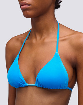 JENNIFER - HAUT TRIANGLE EN VELOURS AJUSTABLE