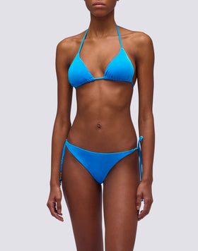 JENNIFER - HAUT TRIANGLE EN VELOURS AJUSTABLE