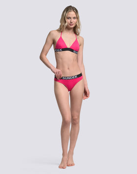 AIDA HAUT DE MAILLOT EN TRIANGLE AVEC ÉLASTIQUE