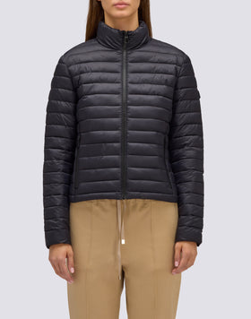 WOMEN'S DOWN JACKET WITH STANDING COLLAR