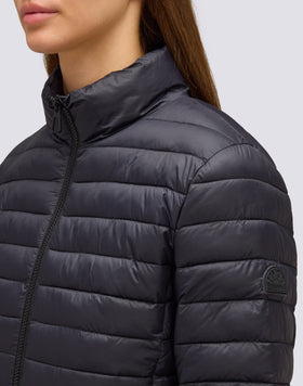 WOMEN'S DOWN JACKET WITH STANDING COLLAR