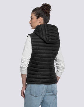 WOMEN'S HOODED VEST