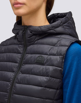WOMEN'S HOODED VEST