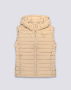 GILET À CAPUCHE POUR FEMME