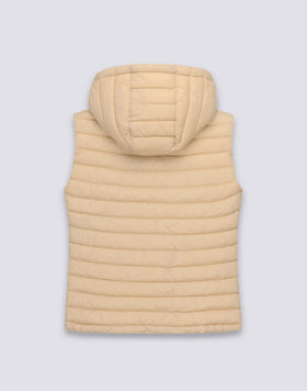 GILET À CAPUCHE POUR FEMME