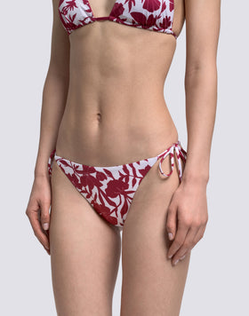 ANITA - BIKINI BOTTOMS WITH ADJUSTABLE SIDES IN PATCHY FLOWERS PRINT