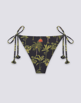 ANITA - SLIP BIKINI A LACCI REGOLABILI FANTASIA BOTANIC