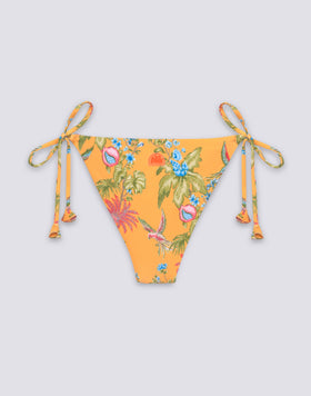 ANITA - BIKINI BOTTOMS WITH ADJUSTABLE TIES SWEET PARROT PRINT