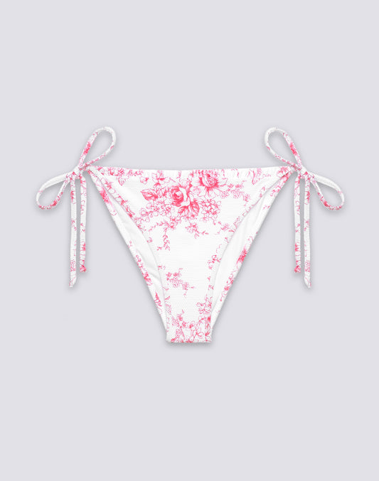 ANITA -  BAÑADOR CON BAJAS AJUSTABLES ESTAMPADO ROSE DE JOIE