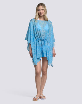 WOMEN'S BUTTERFLY DRESS WITH HIBI PAISLEY PRINT