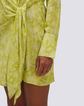 ABITO CAMICIA DA DONNA IN VISCOSA FANTASIA HIBI PAISLEY