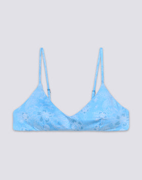 LAUDERDALE - HAUT DE MAILLOT DE BAIN BRALETTE MOTIF HIBI PAISLEY BANDANA