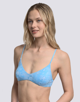 LAUDERDALE - HAUT DE MAILLOT DE BAIN BRALETTE MOTIF HIBI PAISLEY BANDANA