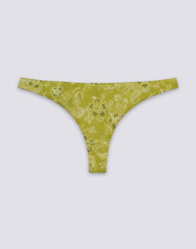SANIBELI - SLIP DE BIKINI CON ESTAMPADO DE PAISLEY BANDANA