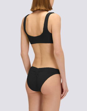 TOP BRA EN TISSU GOFFRÉ
