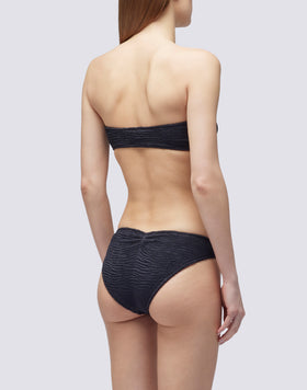 SLIP CULOTTE IN TESSUTO GOFFRATO