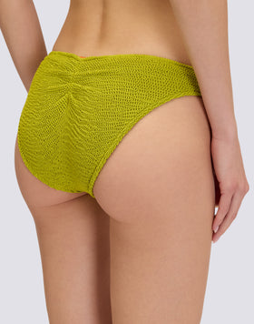 SLIP CULOTTE EN TISSU GAUFRÉ
