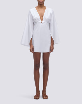 POPELINE SHORT DRESS