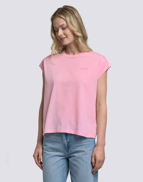 T-SHIRT FEMME AVEC IMPRIMÉ DÉGRADÉ