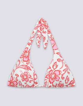 HILA - TOP A TRIANGOLO AMERICANO STAMPA SK23