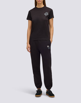 CAMISETA DE MUJER REGULAR FIT CON FLOR