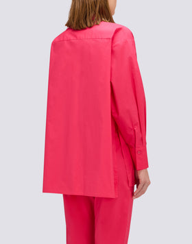 LONG-SLEEVED POPLIN SHIRT
