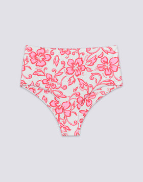 IPANEMA - BIKINI SLIP CULOTTE A VITA ALTA STAMPA SK23