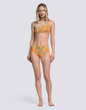 IPANEMA - SLIP CULOTTE À TAILLE HAUTE IMPRIMÉ SWEET PARROT