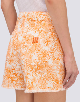 SHORTS STAMPA FLEUR DE JOIE