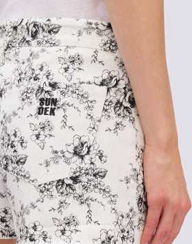 ROSE DE JOIE PATTERNED WOMEN'S SHORTS