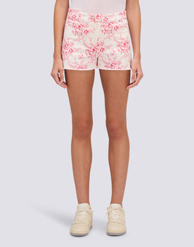 ROSE DE JOIE PATTERNED WOMEN'S SHORTS