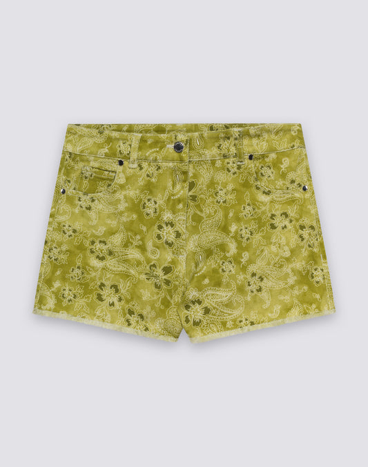 SHORT FEMME À MOTIFS HIBI PAISLEY