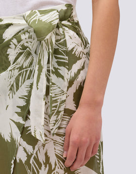 PAREO WITH TROPIC SAVANNAH PRINT