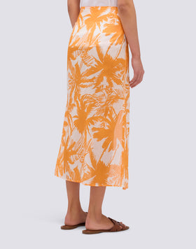 PAREO CON ESTAMPADO DE SABANA TROPICAL