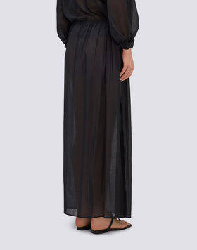 GONNA LUNGA IN VOILE DI COTONE