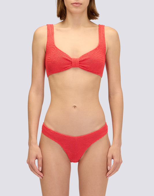TOP BRALETTE IN TESSUTO GOFFRATO