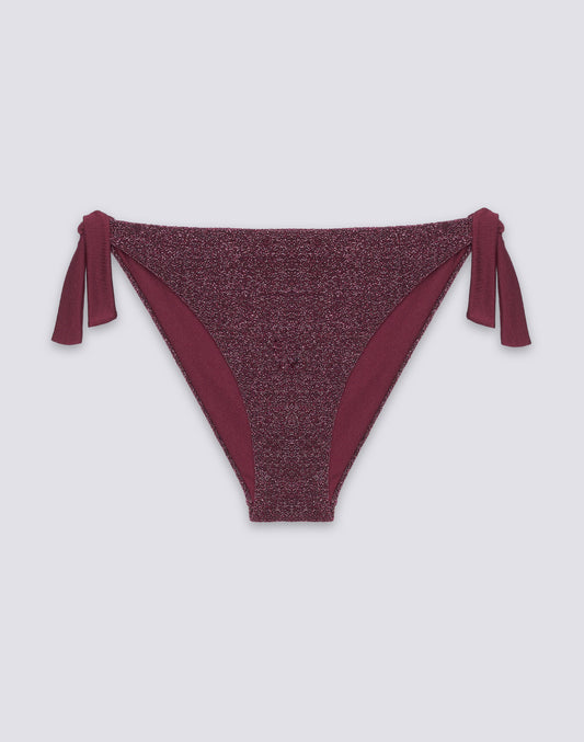 BEA - BAÑADOR CON BAÑADOR CON LADO AJUSTABLE EN LUREX