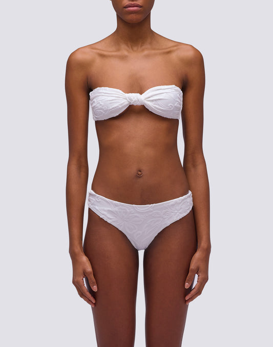 GARDNER TERRY AND SK23 PATTERNED BANDEAU TOP