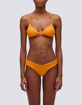 ANDRESS - JACQUARD TERRY BRALETTE TOP SK23