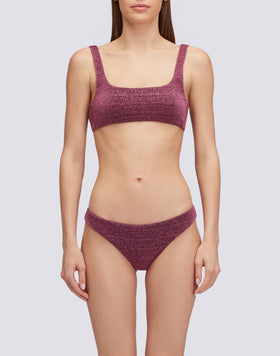 HAUT DE BIKINI EN LUREX MARLENE
