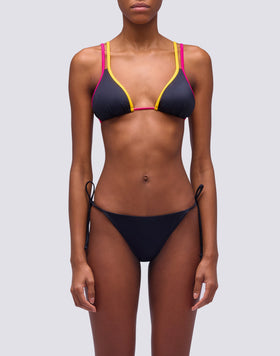 TOP TRIANGLE ET SLIP À LACETS REESE