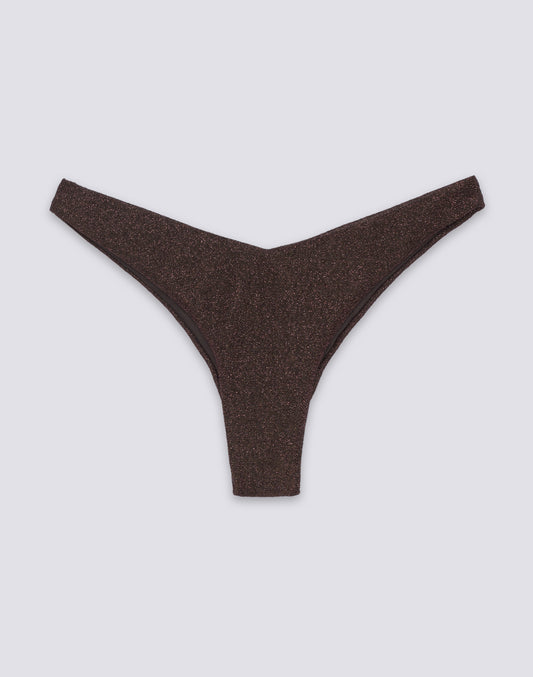 BAÑADOR DE CORTES ALTOS EN LUREX LOREN