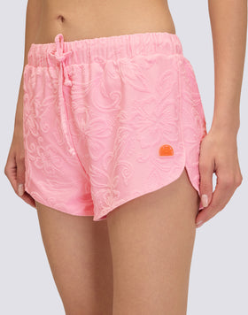 MAILLOT DE BAIN SHORT POUR FEMME EN ÉPONGE JACQUARD AVEC MOTIF SK23