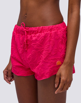 JACQUARD TERRY SHORTS WITH SK23 PATTERN